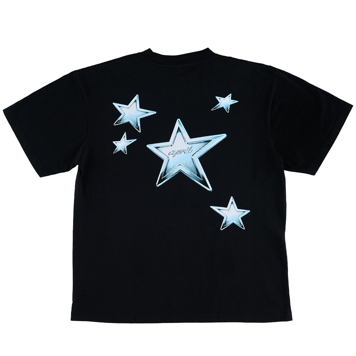 April Skateboards 'Stars Team' Heavyweight Tee - Vintage Black