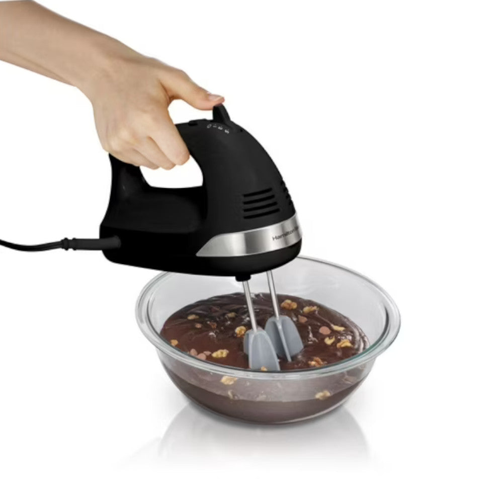 HAMILTON BEACH 62639C 6 Speed Hand Mixer with Snap-On Case