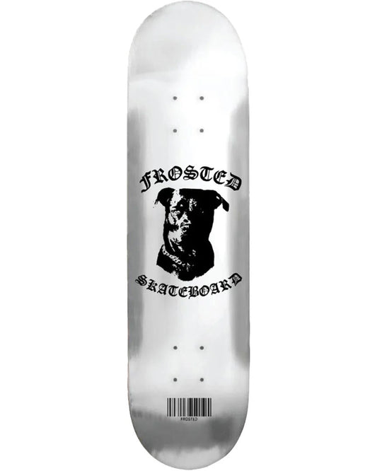Frosted Skateboards 'Ruby' Skate Deck - Shiny Silver