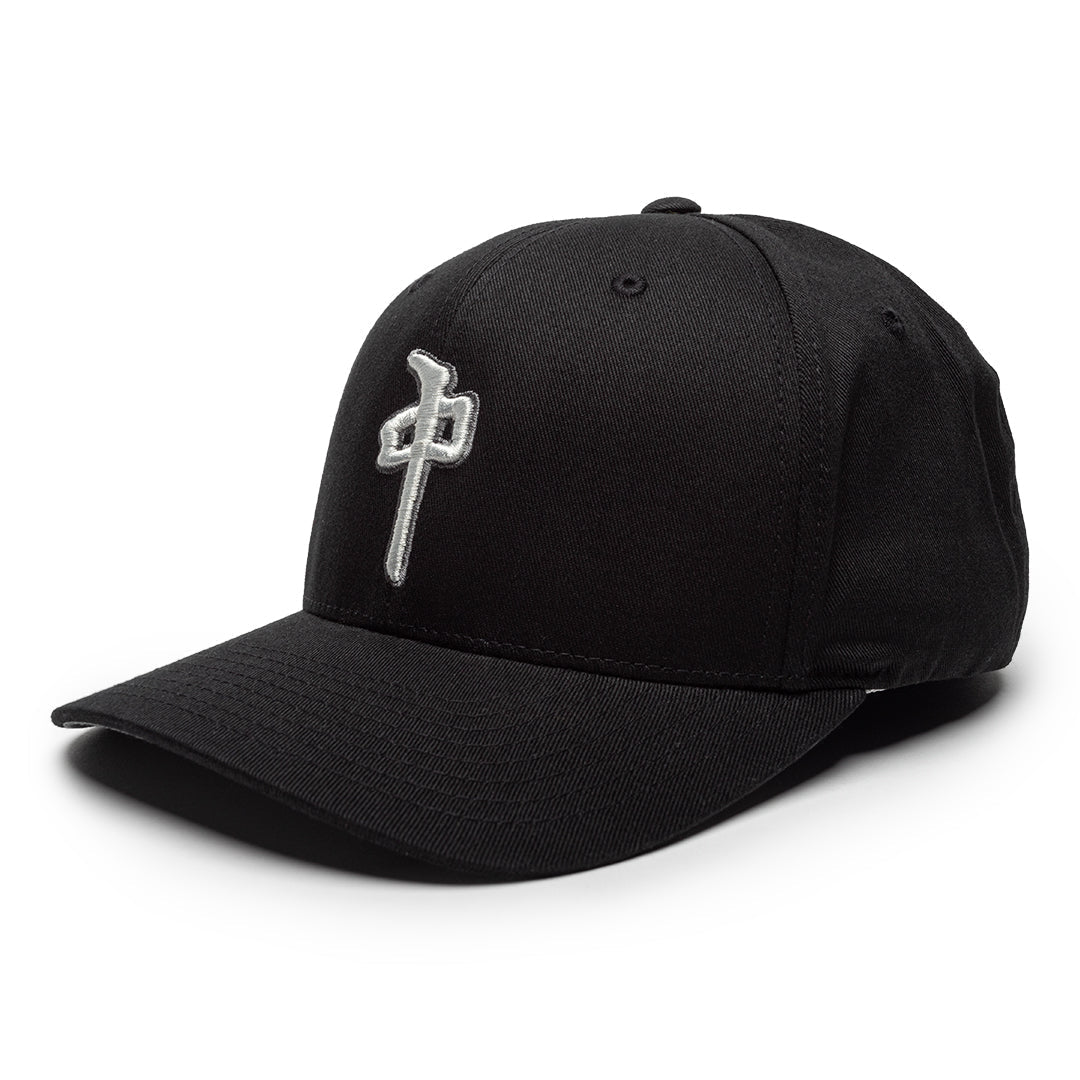 Red Dragon 'OG Puffy' Flexfit Cap - Black/Light Grey/Dark Grey