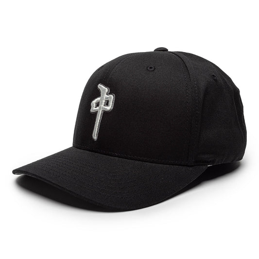 Red Dragon 'OG Puffy' Flexfit Cap - Black/Light Grey/Dark Grey