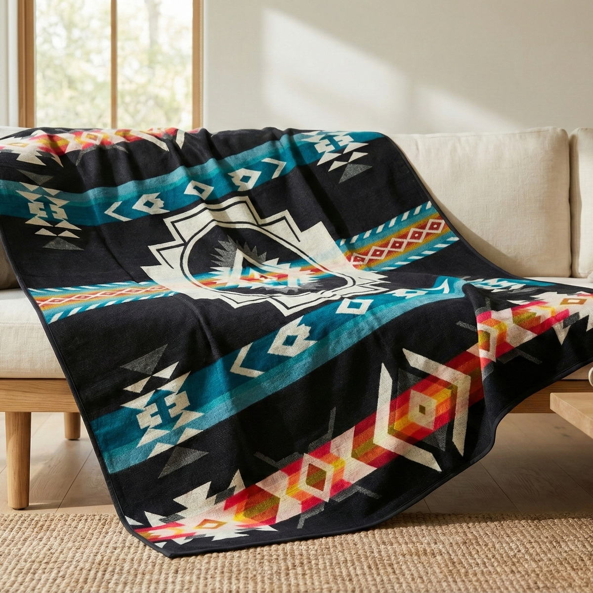 Four Winds Alpaca Blanket