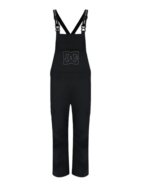 DC Shoes 'Docile' BIB Overall - Black