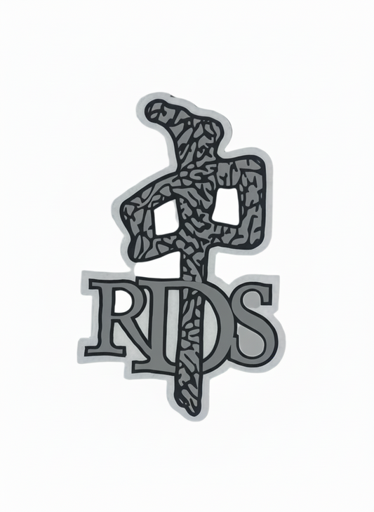 Red Dragon 'OG Logo' Sticker - Elephant Print