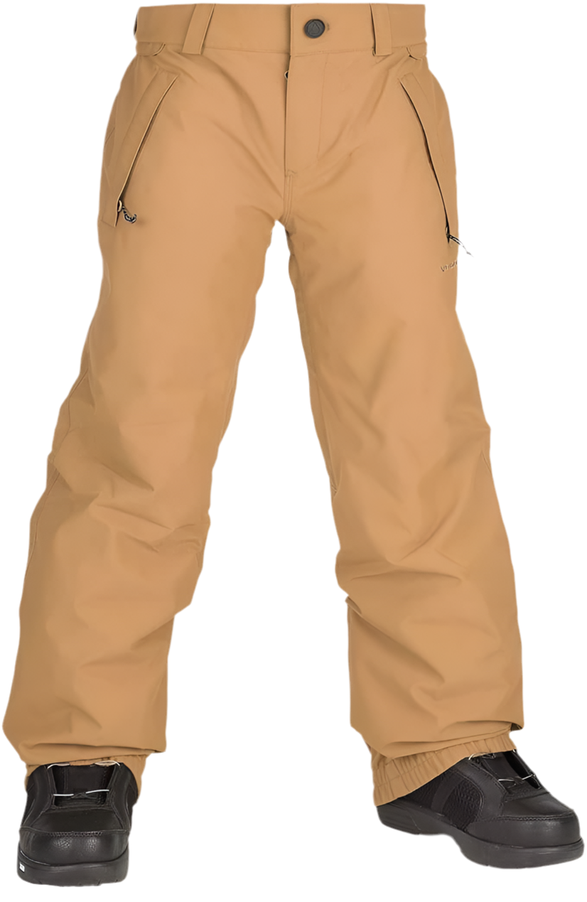Volcom 'Fernie Insulated' Snowpants - Caramel (KIDS)