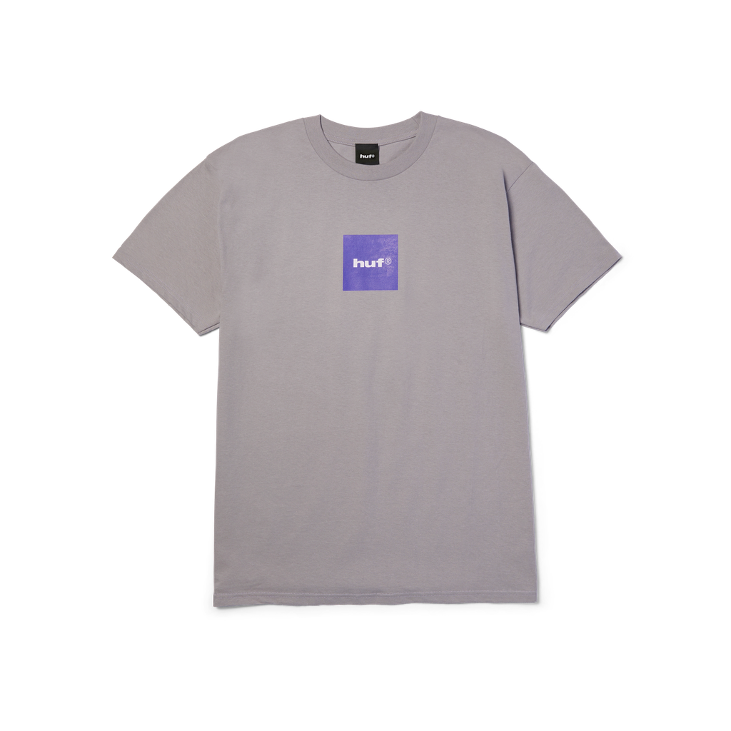 HUF '89 Box Logo' Tee - Lilac Chalk/Purple