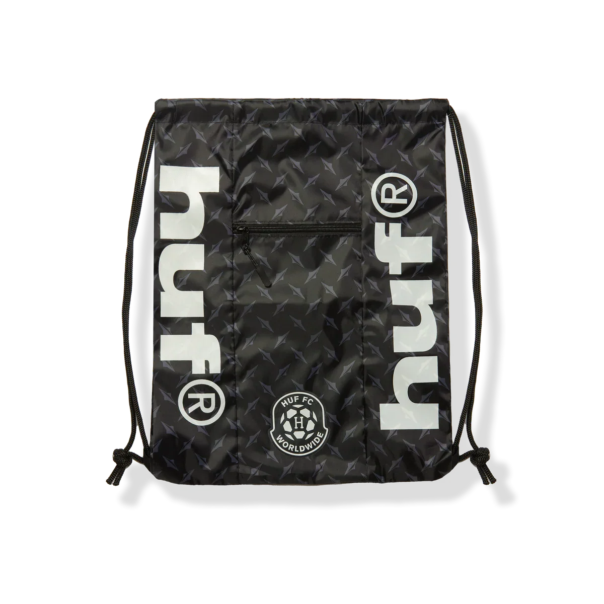 HUF 'FC' Cinch Bag - Black