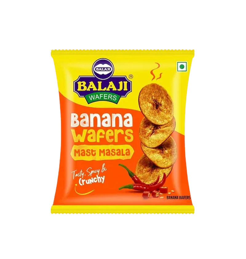 Balaji Banana Wafers Mast Masala 150g