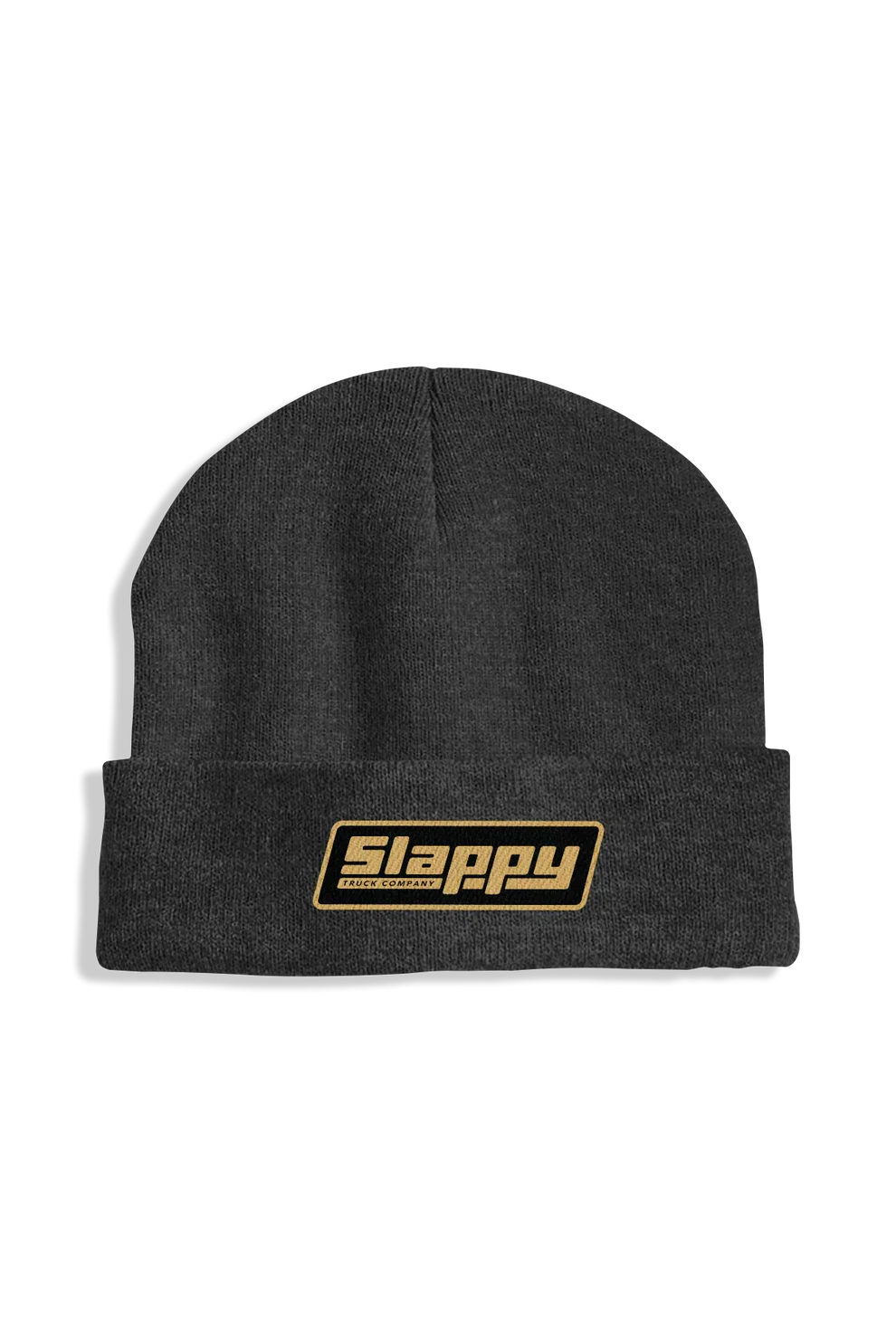 Slappy 'OG Logo' Roll Up Beanie - Black