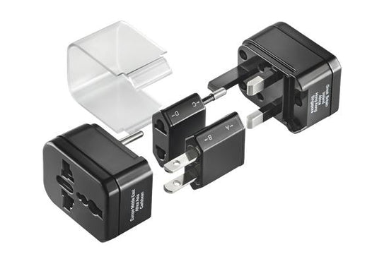 Lot de 5 adaptateurs de voyage d'Insignia (NS-TAPS5-C)