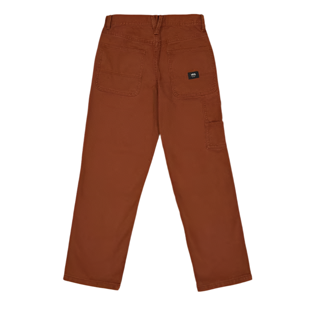 Vans 'Drill Chore' Carpenter Jeans - Brown (KIDS)