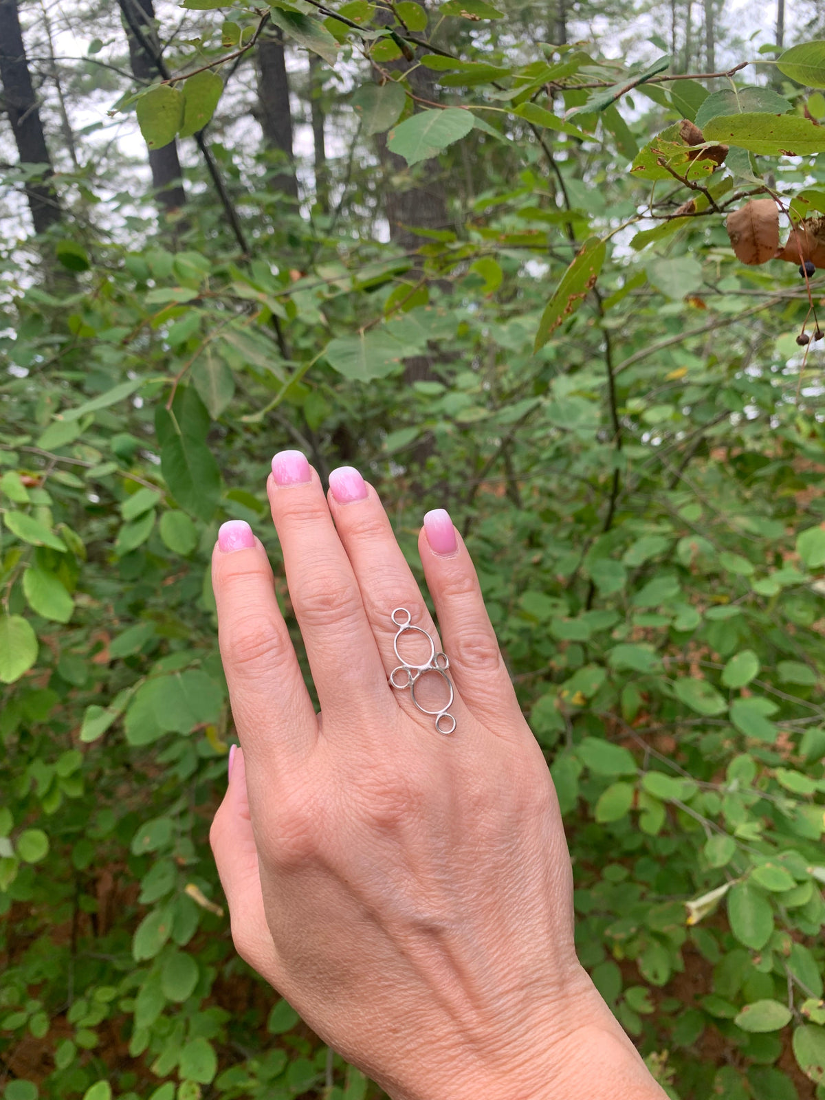 Circa — Open Circle Ring in Sterling Silver or 18K Gold