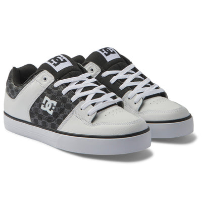 DC Shoes 'Pure' Shoes - Black/White/Monogram