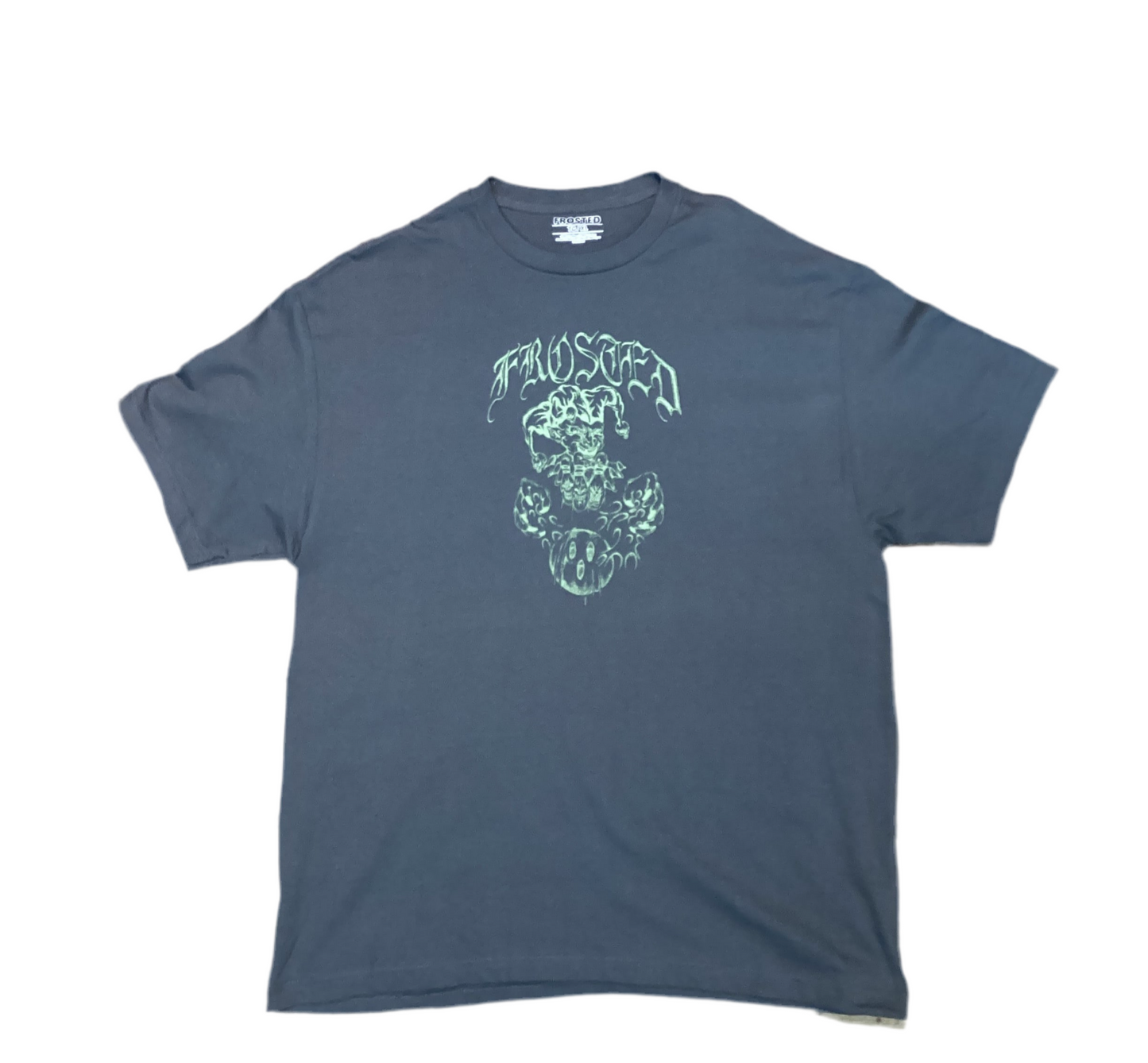 Frosted Skateboards 'The Joker' Tee - Charcoal