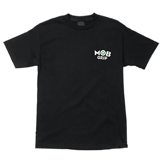 Mob Grip 'Classic Logo' Tee - Black