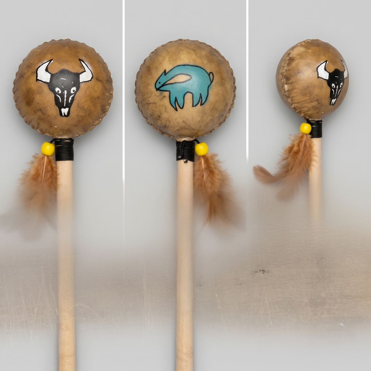 Handcrafted Ceremonial Rattle (15)