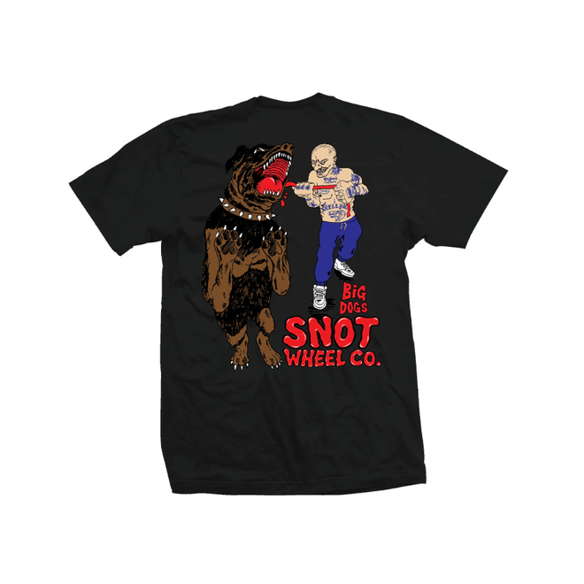 Snot Wheels Co. 'Big Dog' Tee - Black