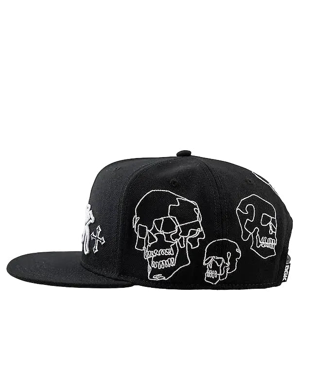 DGK 'Vault' Snapback Cap - Black