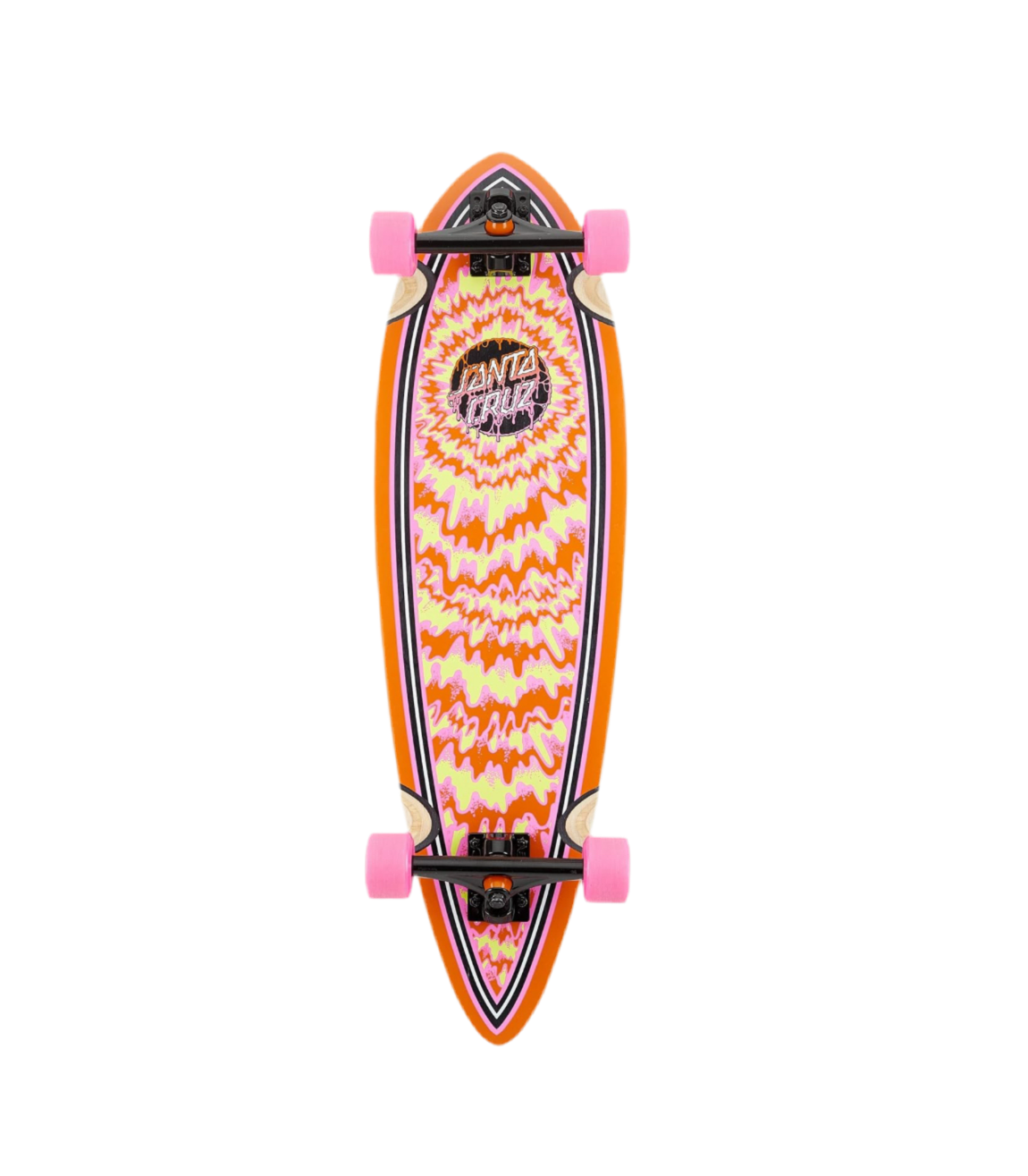 Santa Cruz 'Toxic Dot' Complete Cruiser - Pink