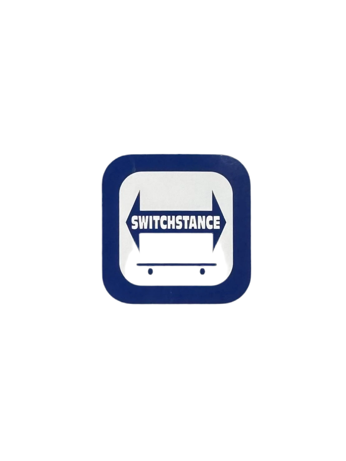 411VM 'Switchstance' Sticker - Blue