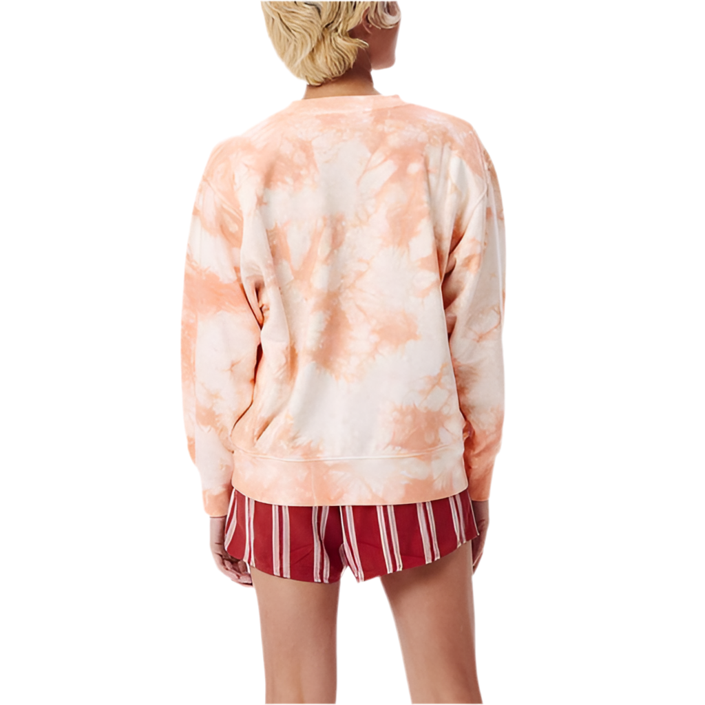 Obey 'Warden' Sweatshirt - Peach Multi (Women's)