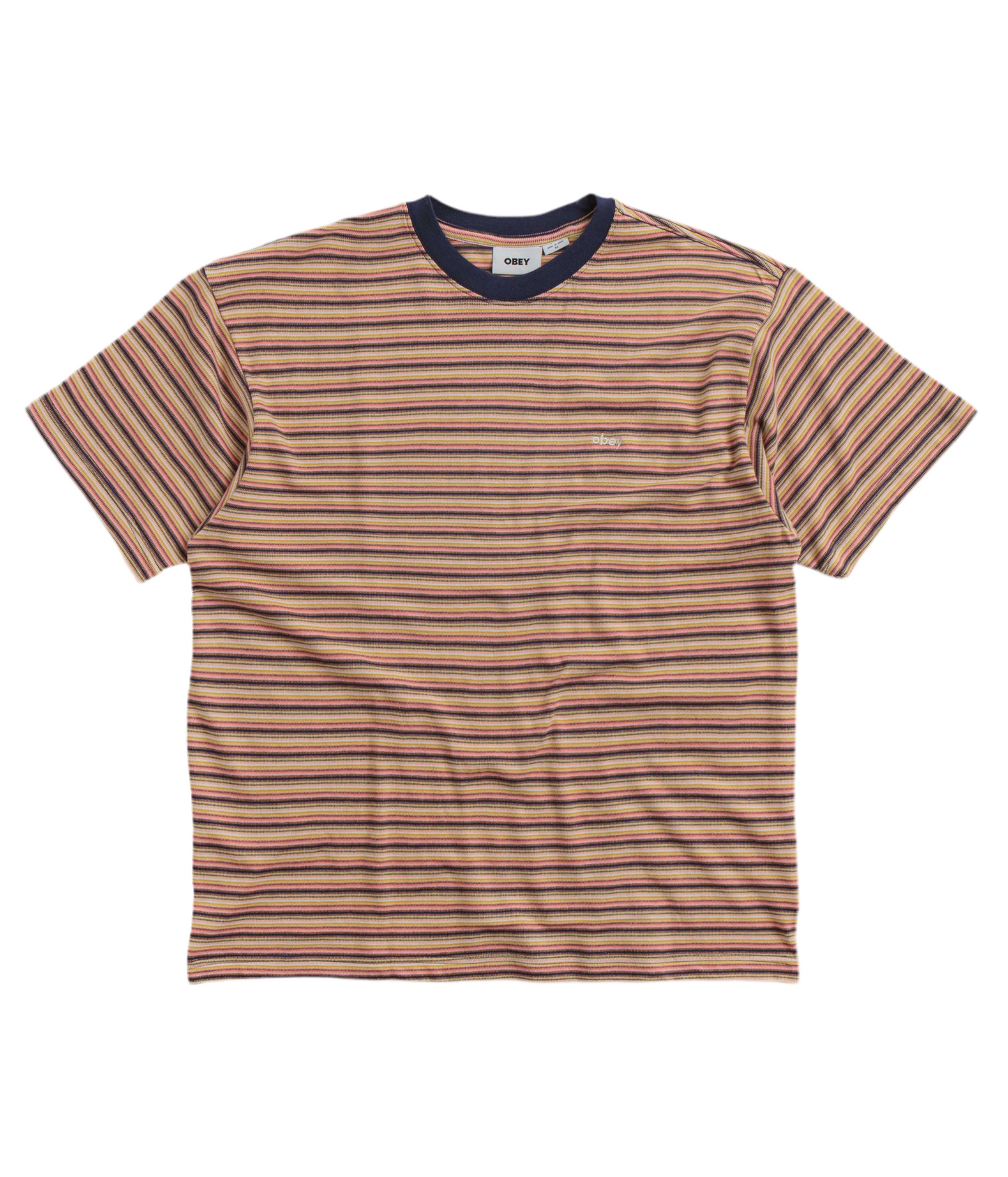 Obey 'Bigwig Academy' Tee - Navy Multi