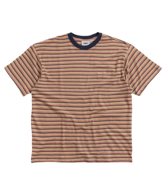 Obey 'Bigwig Academy' Tee - Navy Multi