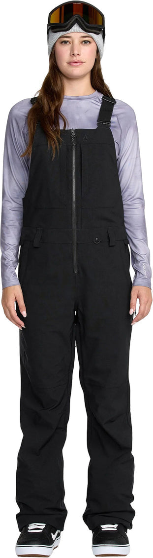 Volcom 'Barkley' BIB Overall - Black (Women’s)