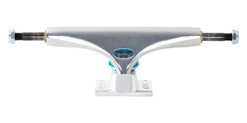 Krux 'Downlow' Hollow Trucks - Silver/Baby Blue