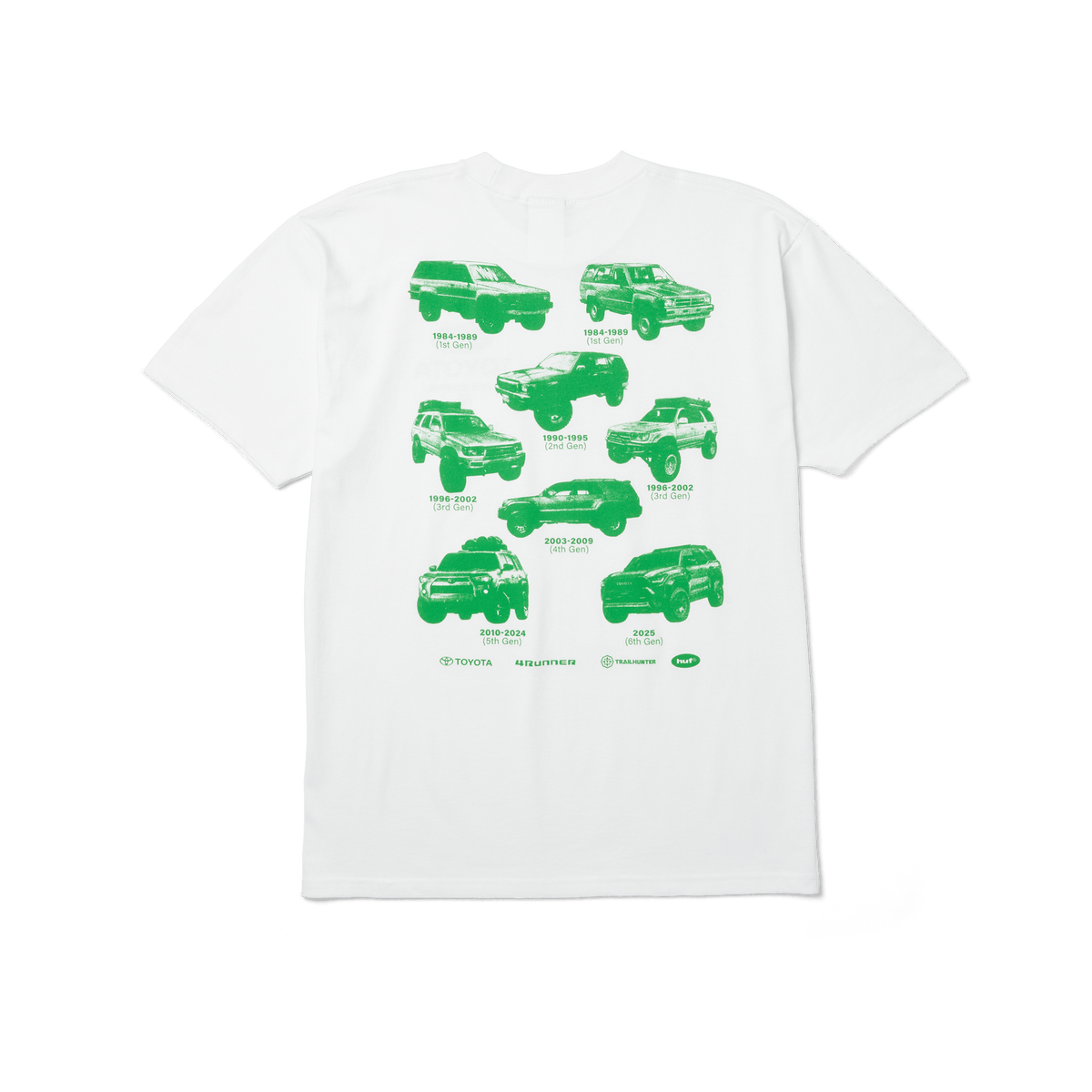 HUF x Toyota Trailhunter 'Generations' Tee - White