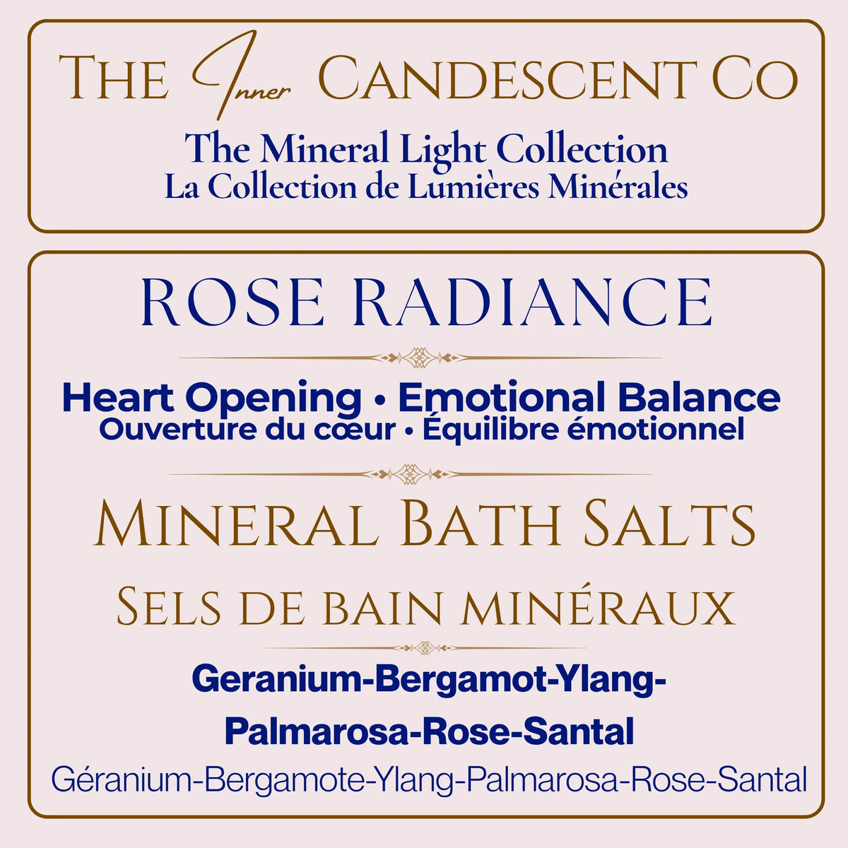 Coffret Mineral Light – Sels de bain minéraux de luxe