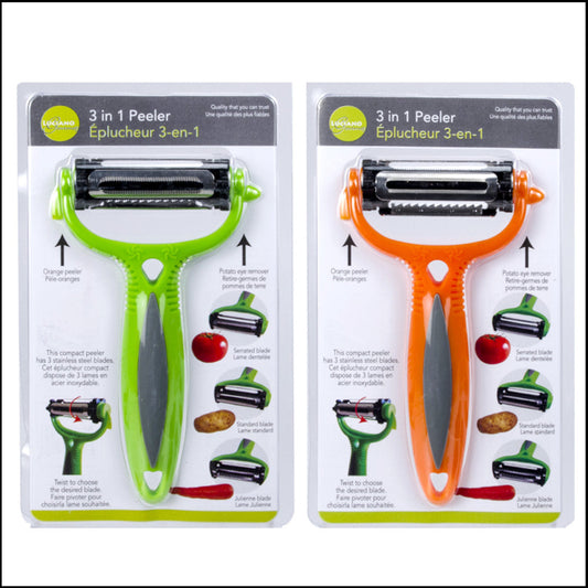 LUCIANO GOURMET Peeler 3 in 1 - 70417