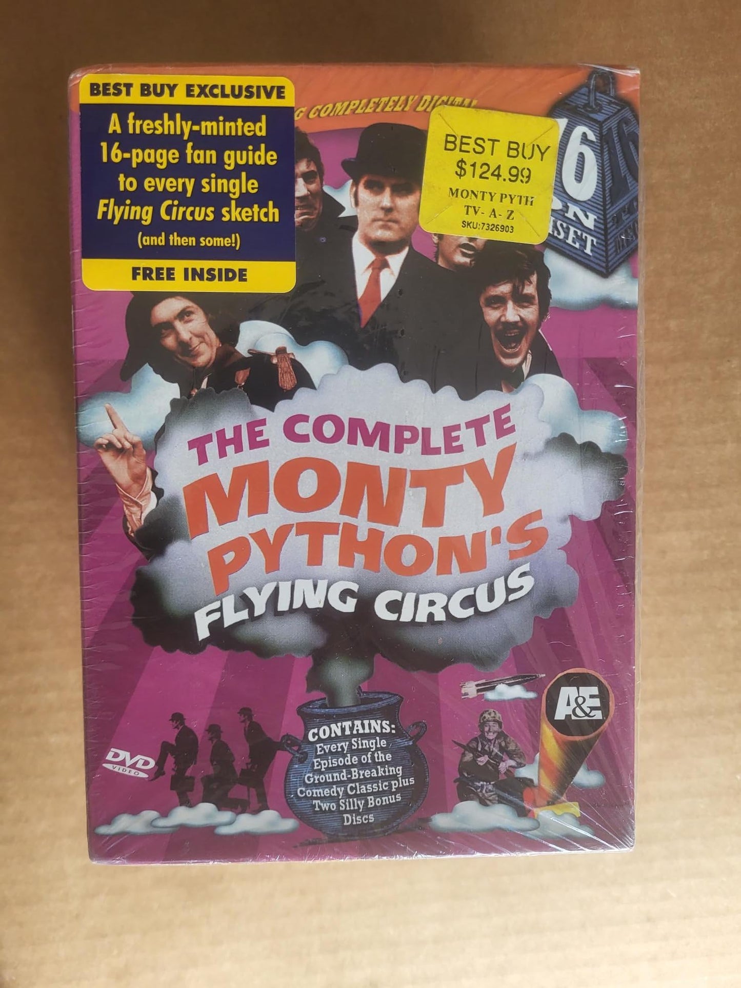 The Complete Monty Python's Flying Circus 16-Ton Megaset (16 Discs) (Bilingual)