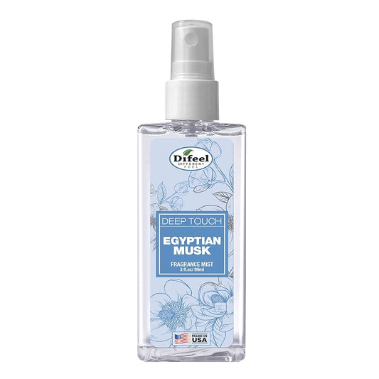 DIFEEL DEEP TOUCH FRAGRANCE MIST SMELLS EGYPTIAN MUSK 3OZ