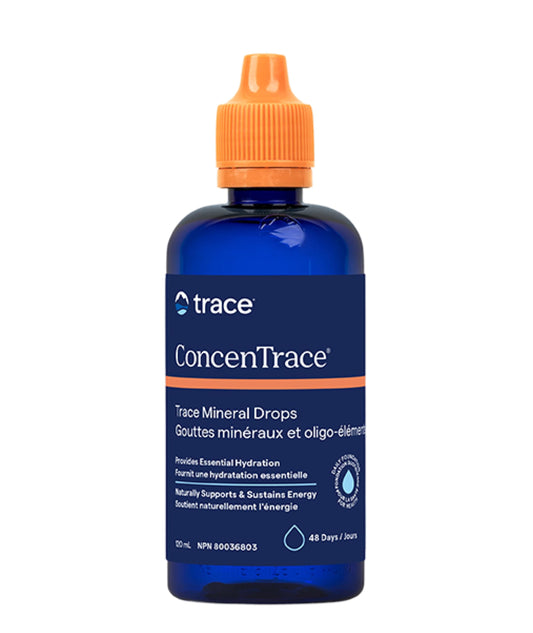 Trace Minerals ConcenTrace Drops | Ionic Liquid Magnesium, Chloride, Potassium | Full Spectrum Minerals | Low Sodium | Energy, Electrolytes, Hydration | 120 ML, 48 Day Supply 🍁 All In One Marketplace Canada