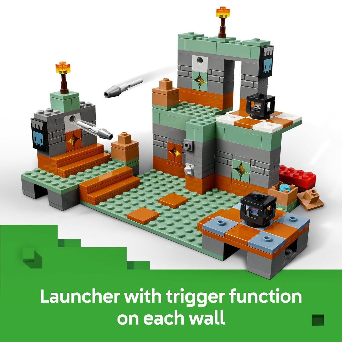LEGO Minecraft The Trial Chamber Building Toy - Gamer Playset for Kids, Girls and Boys, Ages 8+ - Includes Shadow Hoodie Minifigure for Pretend Play - Birthday Gift Idea - 21271 🍁 All In One Marketplace Canada