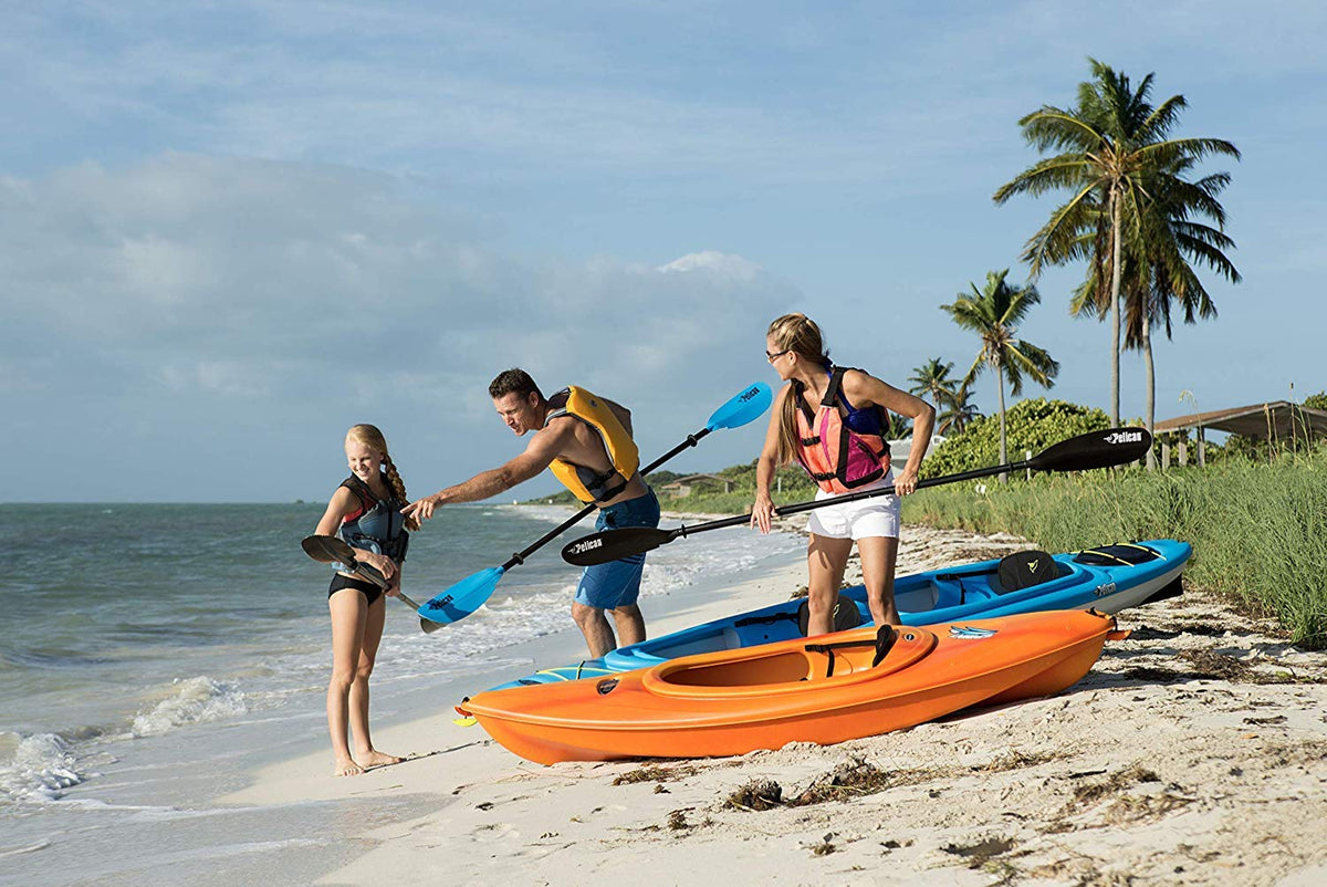 Pelican Poseidon Paddle - Aluminum Shaft with Reinforced Fiberglass Blades - Lightweight, Adjustable Kayaks Paddles - Perfect for Kayaking Boating & Kayak Fishing 🍁 All In One Marketplace Canada