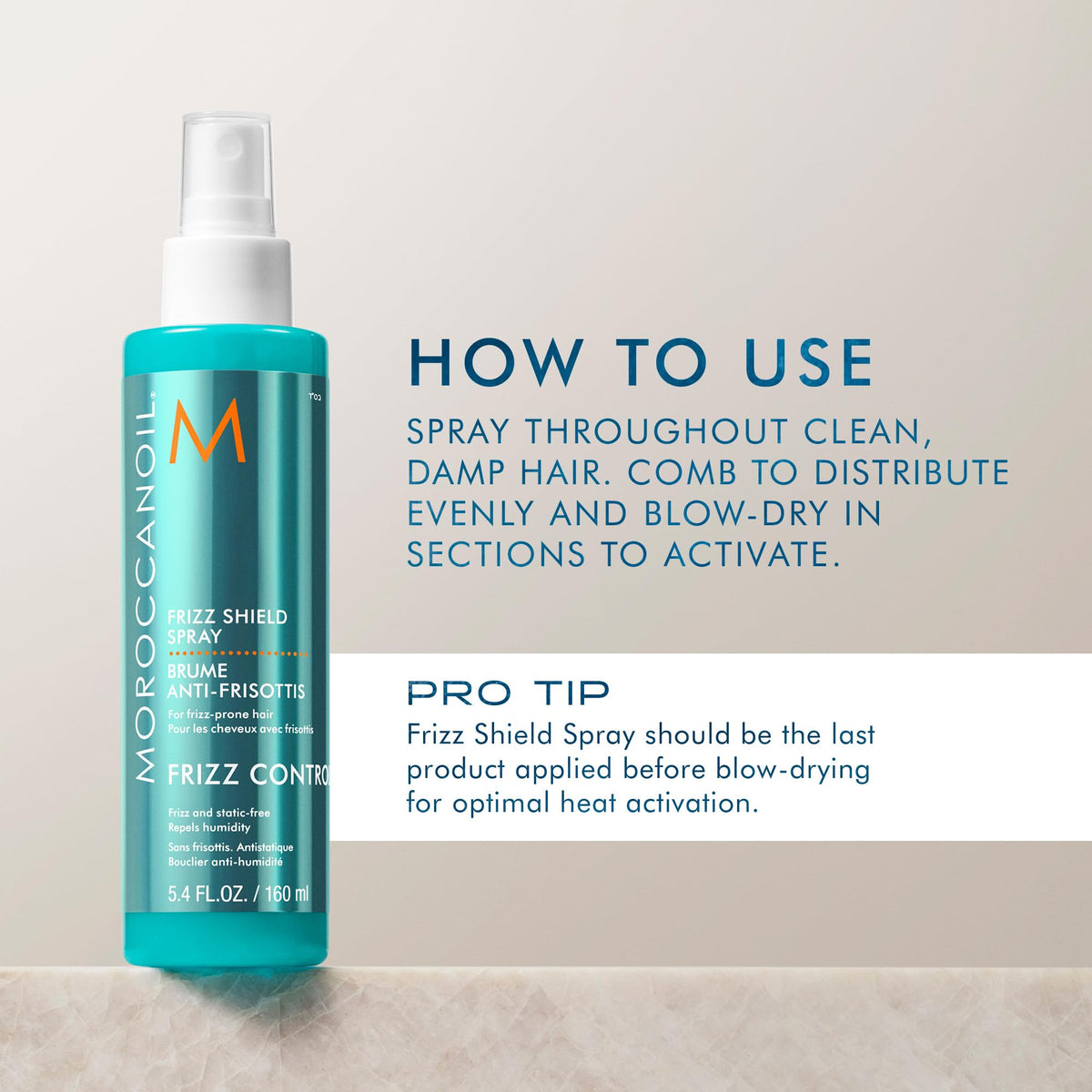 Moroccanoil Frizz Shield Styling Spray, Travel Size, 1.7 Fl. Oz. 🍁 All In One Marketplace Canada