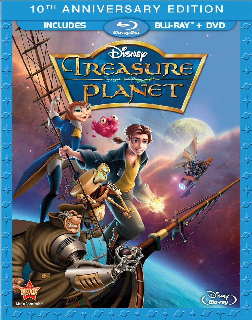 La Planète au trésor: 10e Anniversaire / Treasure Planet: 10th Anniversary Edition (Bilingual) [Blu-ray + DVD]