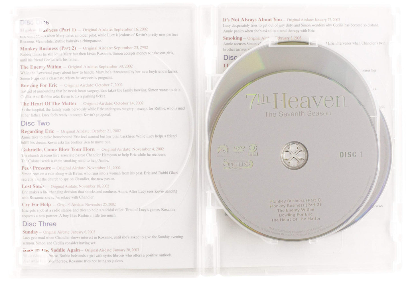 7th Heaven: Season 7 - DVD