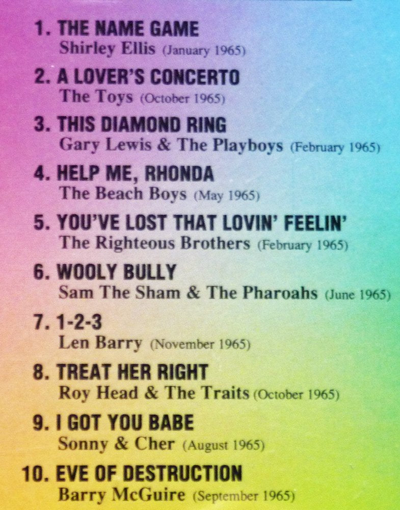 Billboard Top Rock 'n' Roll Hits 1965