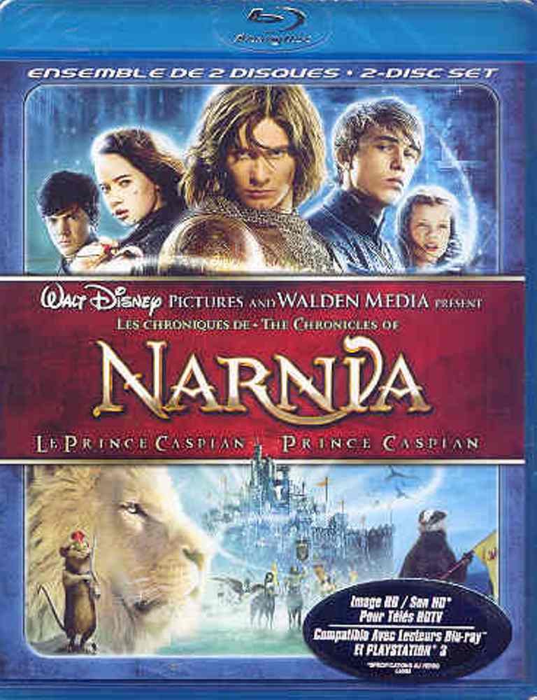 Les Chroniques de Narnia : Chapitre 2 - Le Prince Caspian (Bilingual 2-Disc Edition) - Blu-Ray (Used)