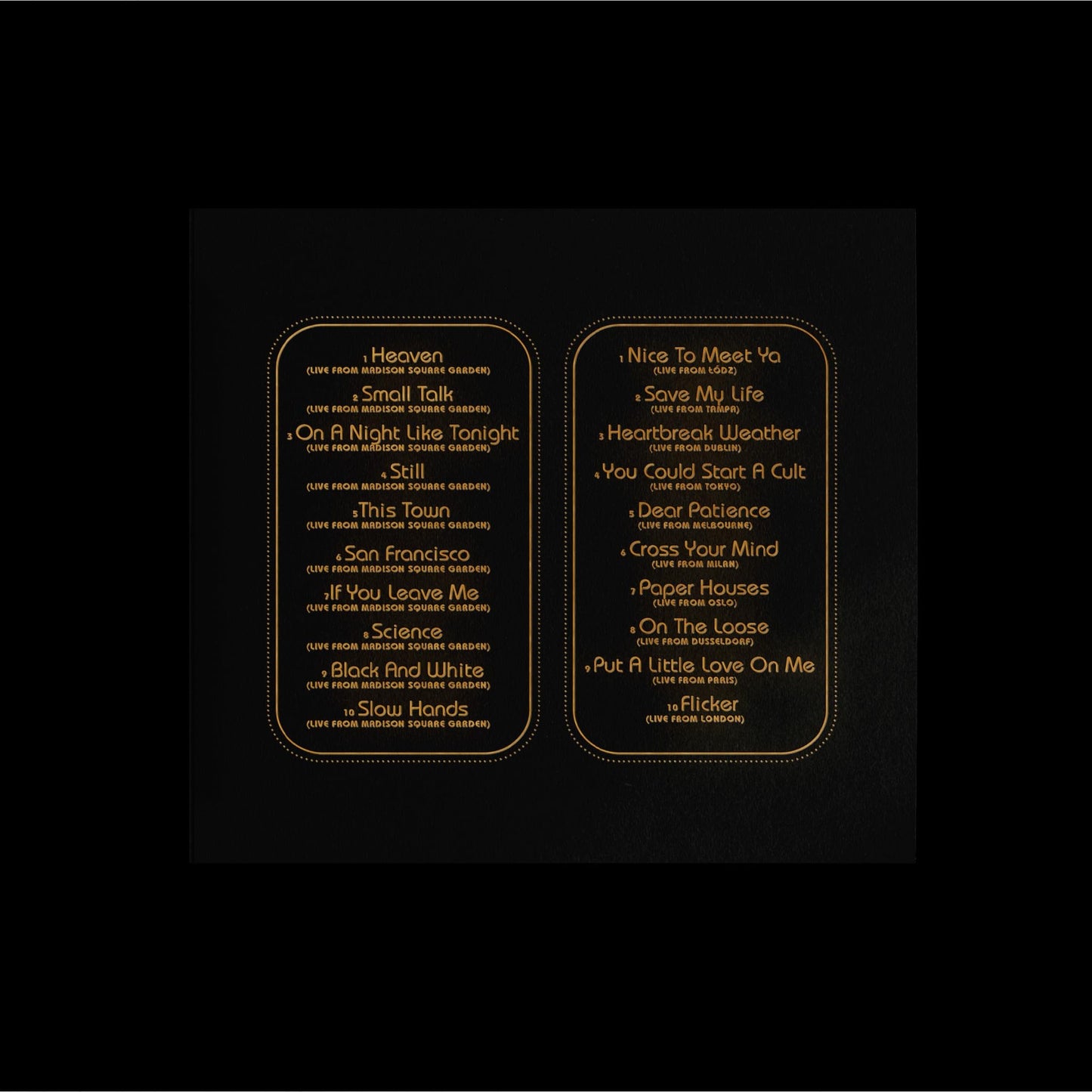 Niall Horan / The Show: Live On Tour - CD