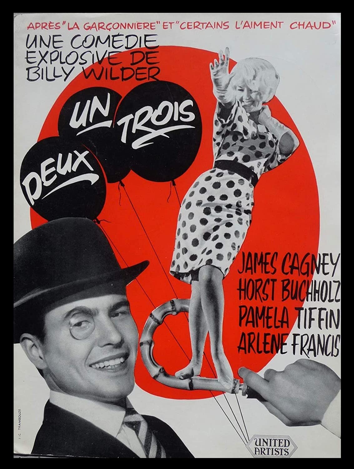 One, Two, Three - Un, Deux, Trois (English/French) 1961 (Widescreen/Full Screen) Régie au Québec (Cover French)