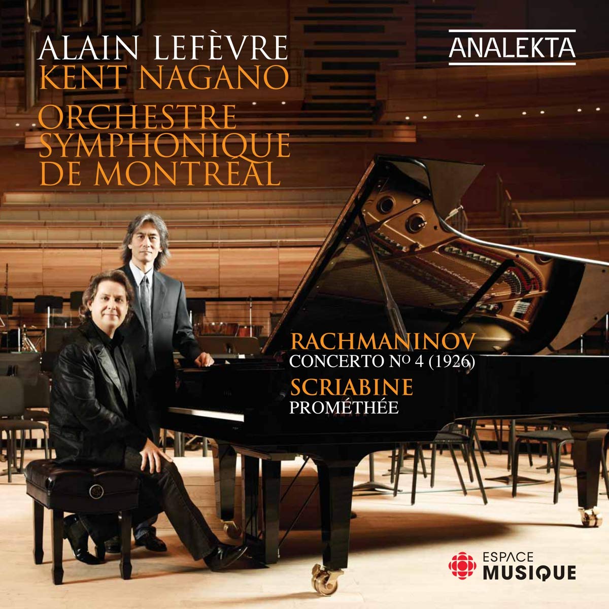Alain Lefèvre, Kent Nagano, OSM, Rachmaninov, Scriabine / Concerto N4 et Prométhée - CD (Used)
