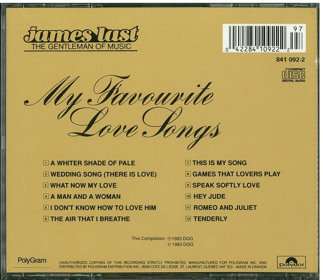 My Favorite Love Songs