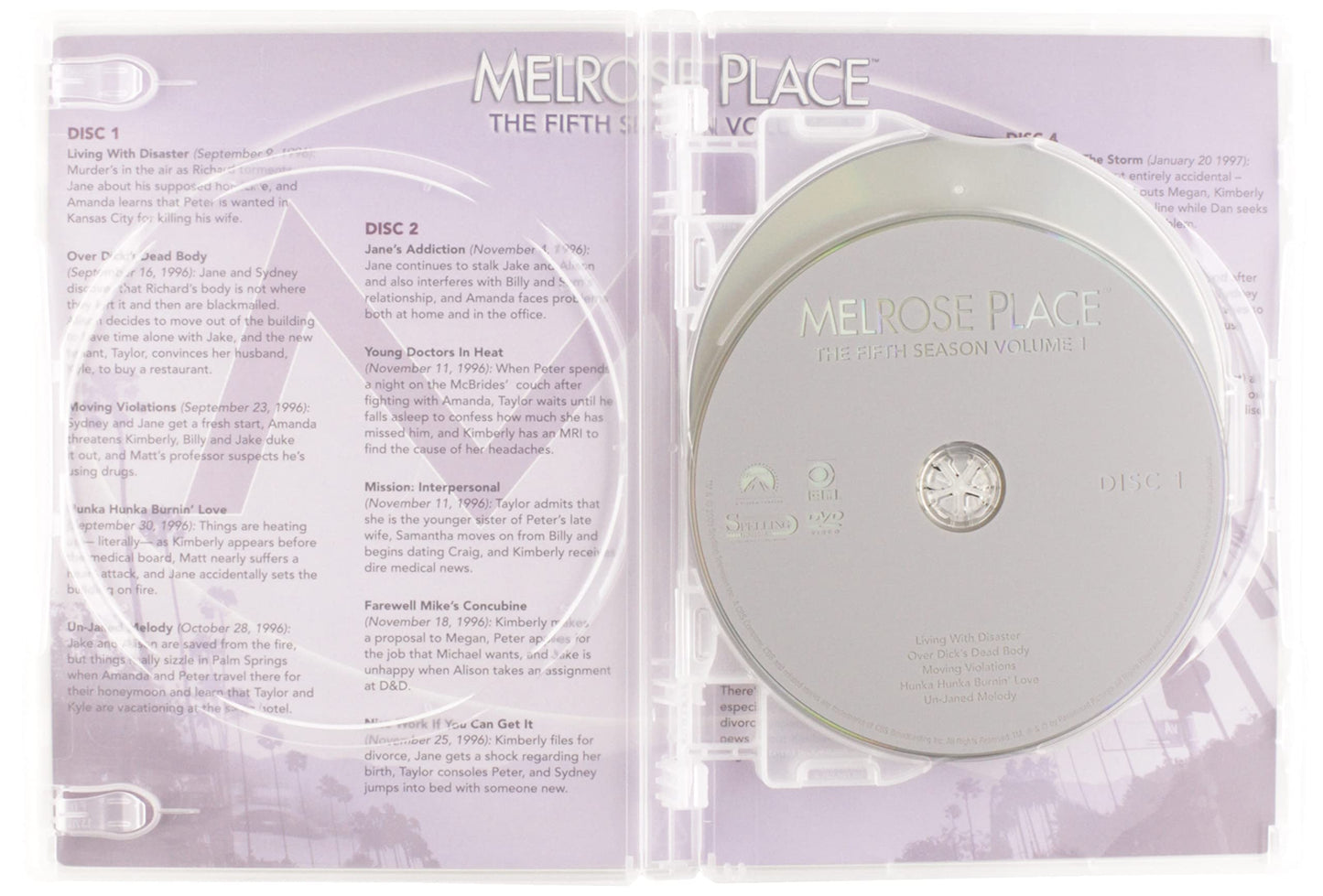 Melrose Place: The Fifth Season, Volume 1