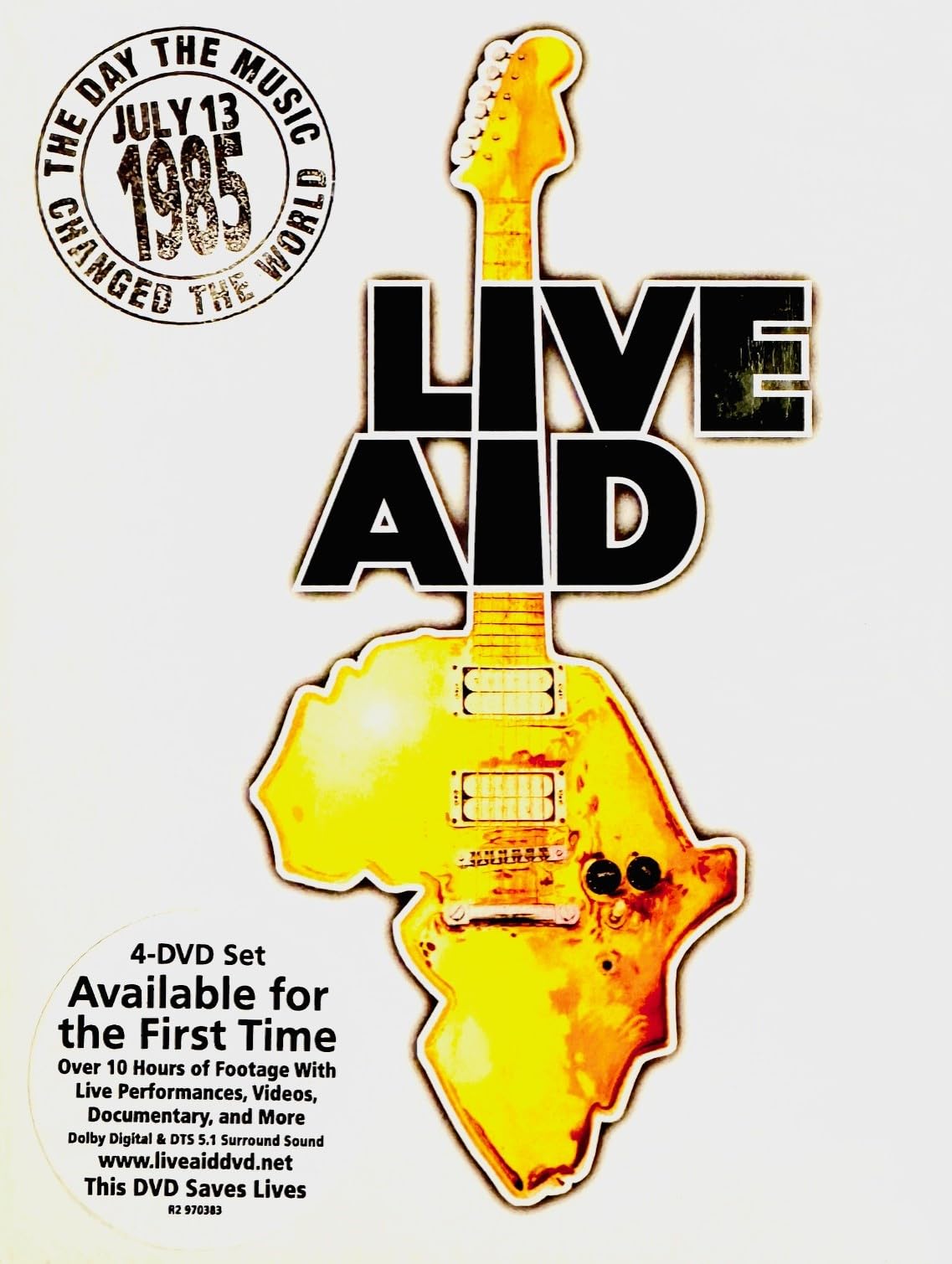 WACR2 Live Aid (4 Disc Set), English