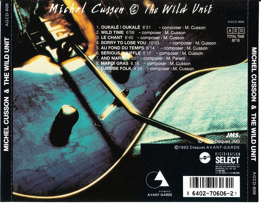 Michel Cusson & Wild Unit / Michel Cusson & Wild Unit - CD (Used)