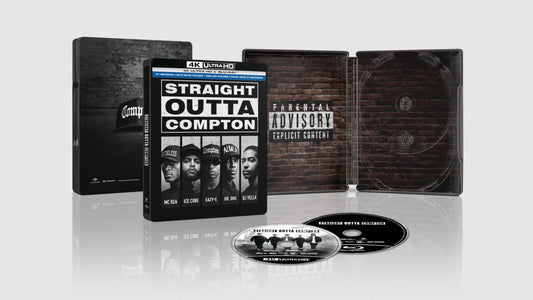 Straight Outta Compton [10th Anniversary Limited Edition Steelbook] - 4K/Blu-Ray